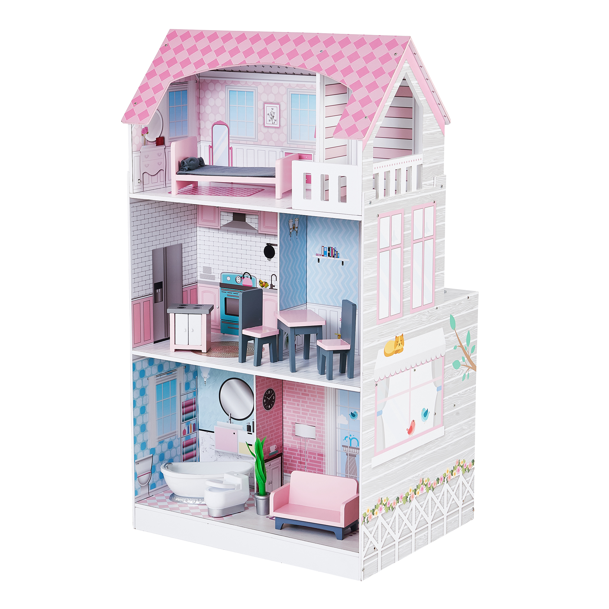 Teamson soho shop dollhouse